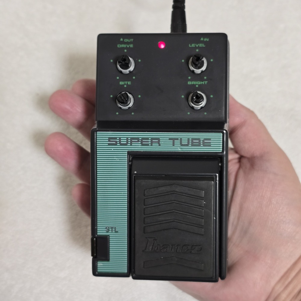 Vintage Ibanez Super Tube STL Overdrive Guitar Effects Pedal w/ AC109 Adapter - Picture 9 of 10